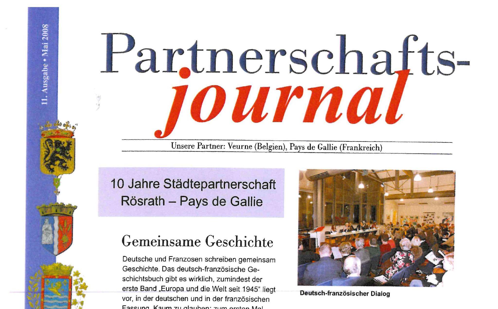 Vorschaubild für den Artikel Partnerschaftsjournal - Ausgabe 11
