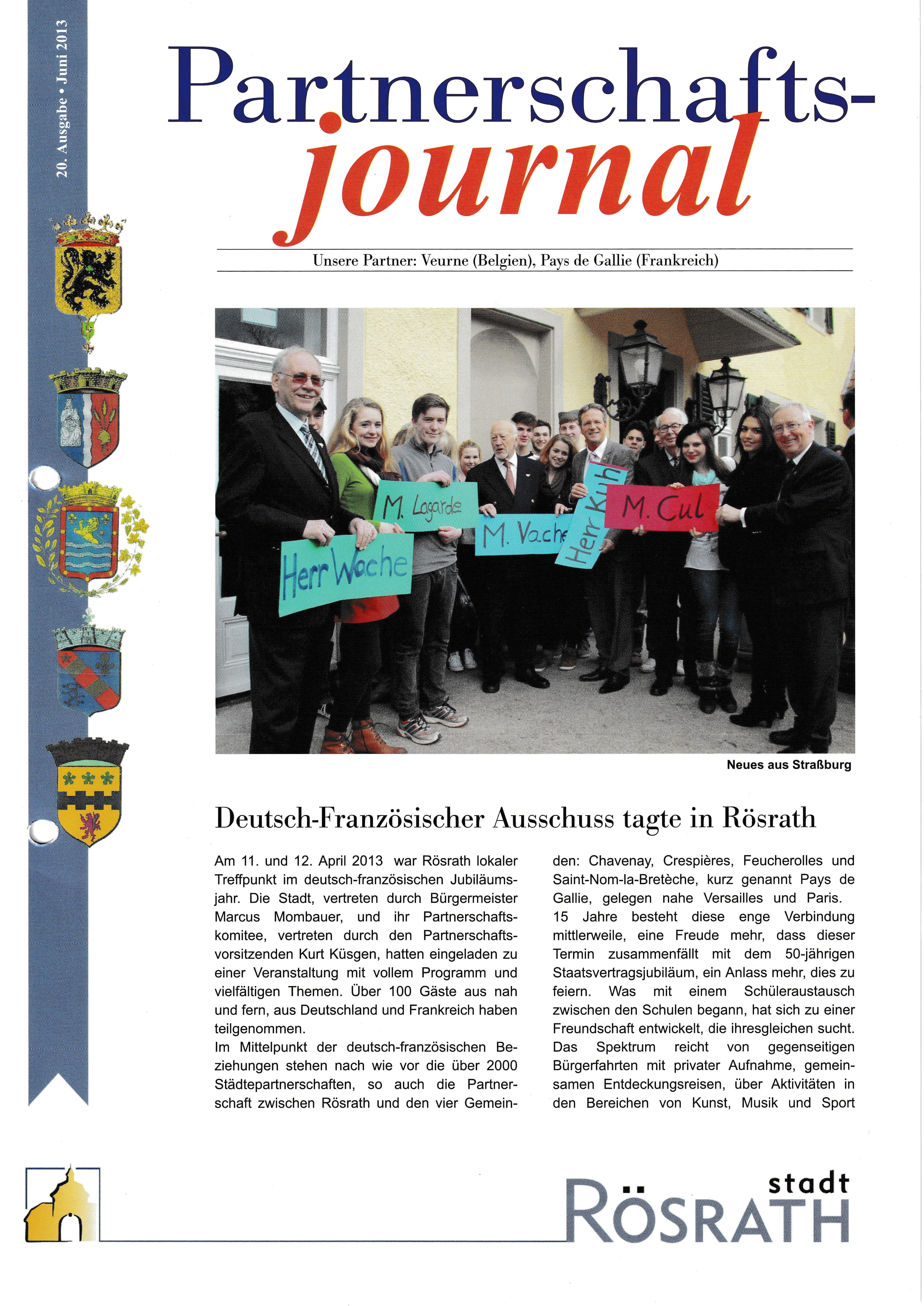 Vorschaubild für den Artikel Partnerschaftsjournal - Ausgabe 20