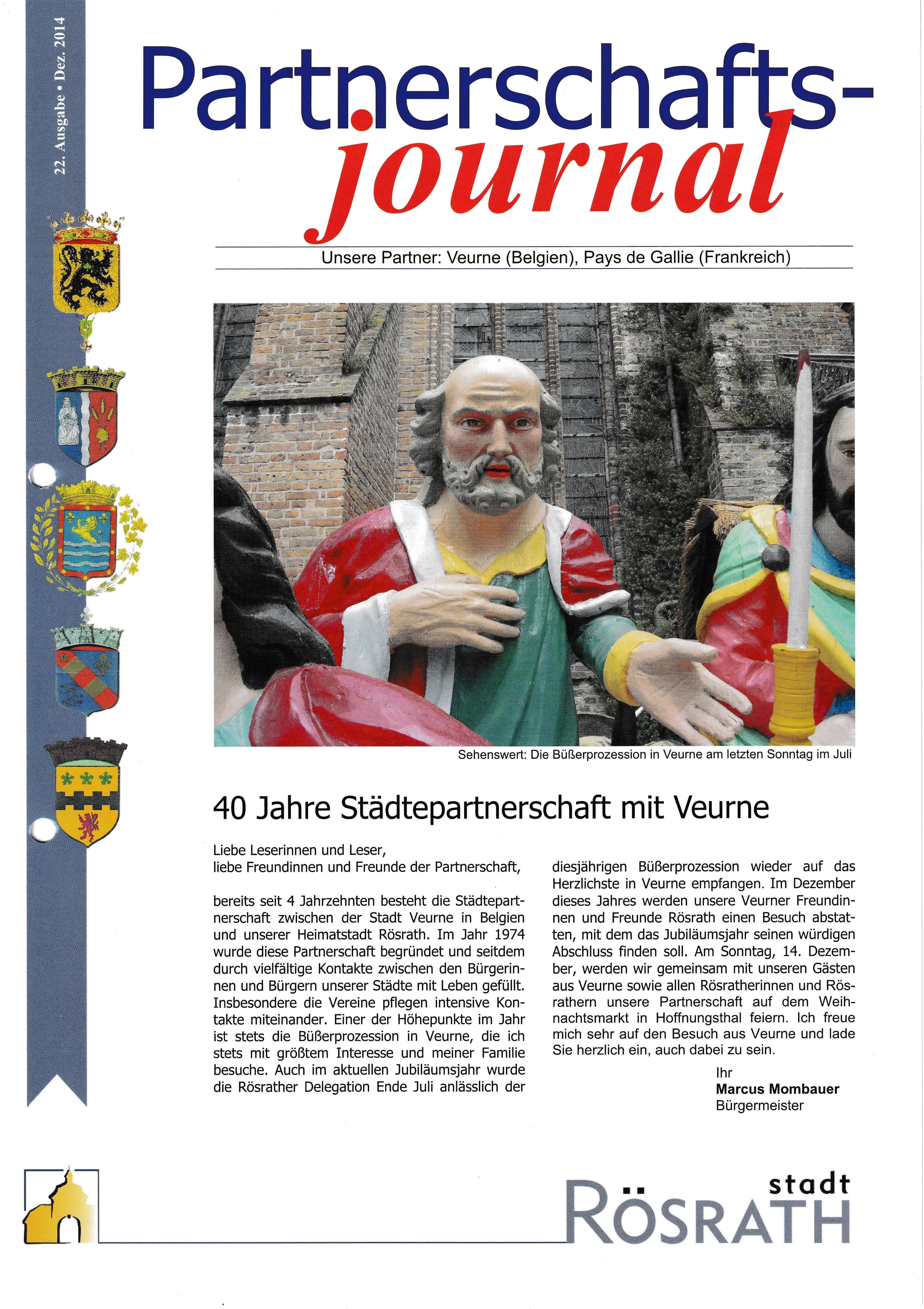 Vorschaubild für den Artikel Partnerschaftsjournal - Ausgabe 22