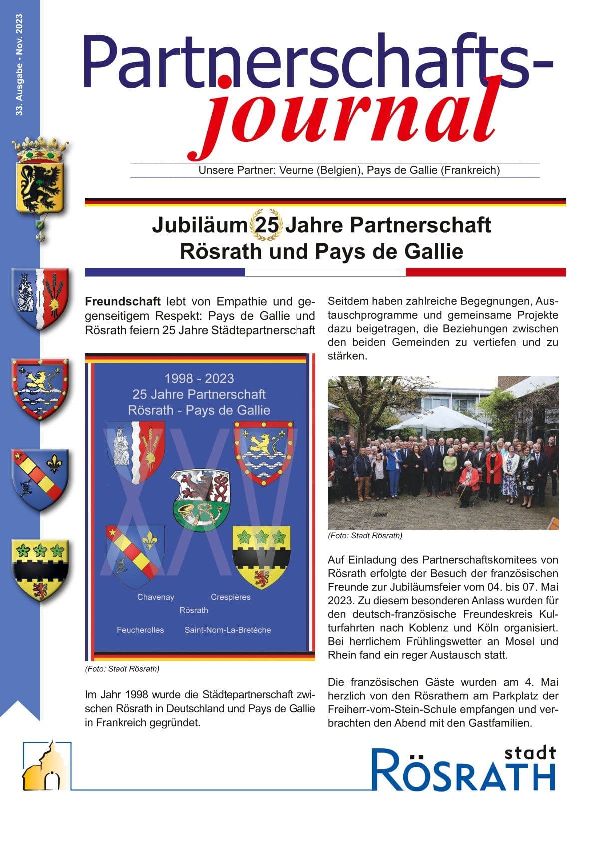 Vorschaubild für den Artikel Partnerschaftsjournal - Ausgabe 33