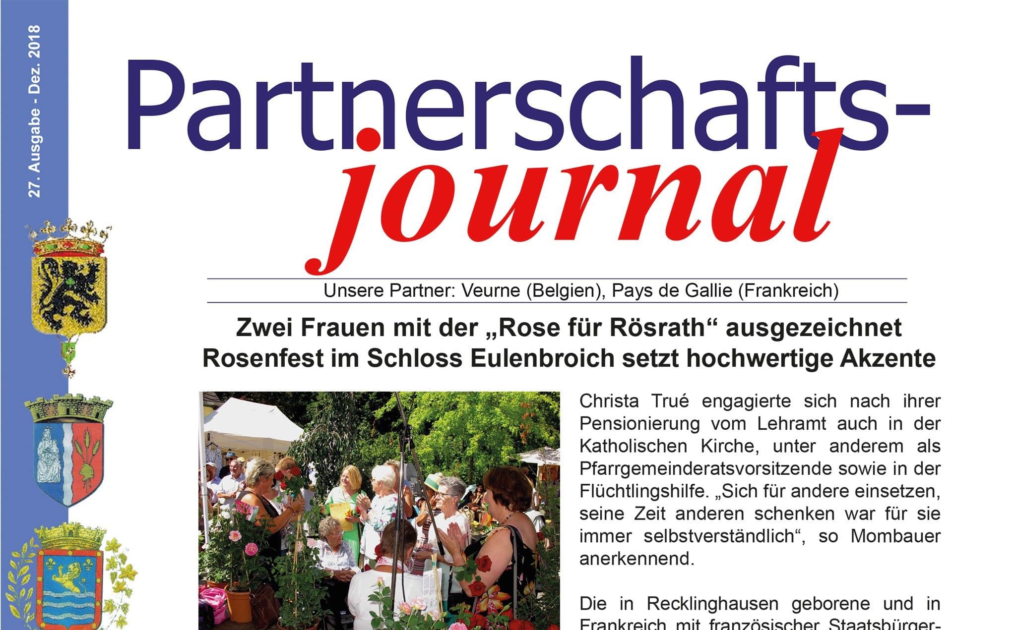 Vorschaubild für den Artikel Partnerschaftsjournal - Ausgabe 27