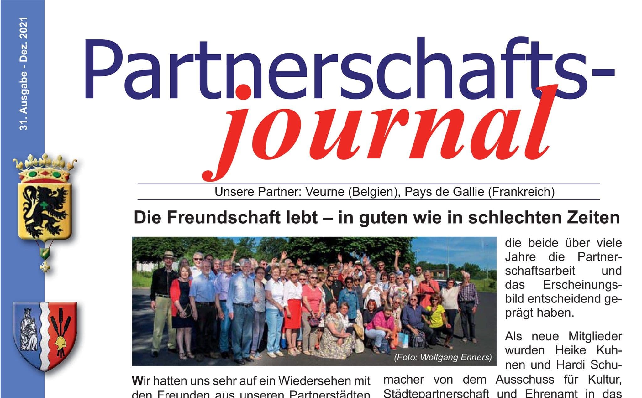 Vorschaubild für den Artikel Partnerschaftsjournal - Ausgabe 31