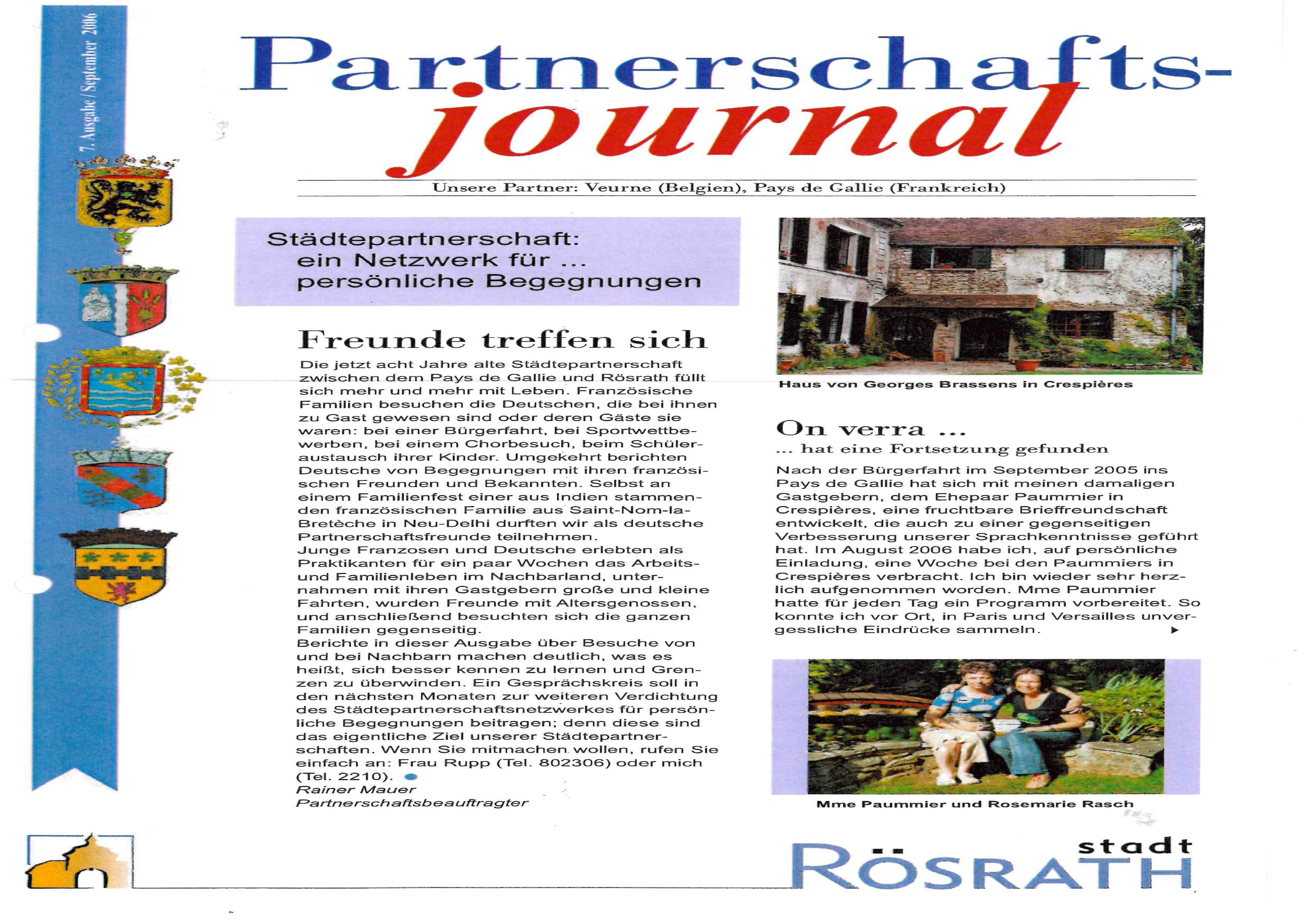 Vorschaubild für den Artikel Partnerschaftsjournal - Ausgabe 7