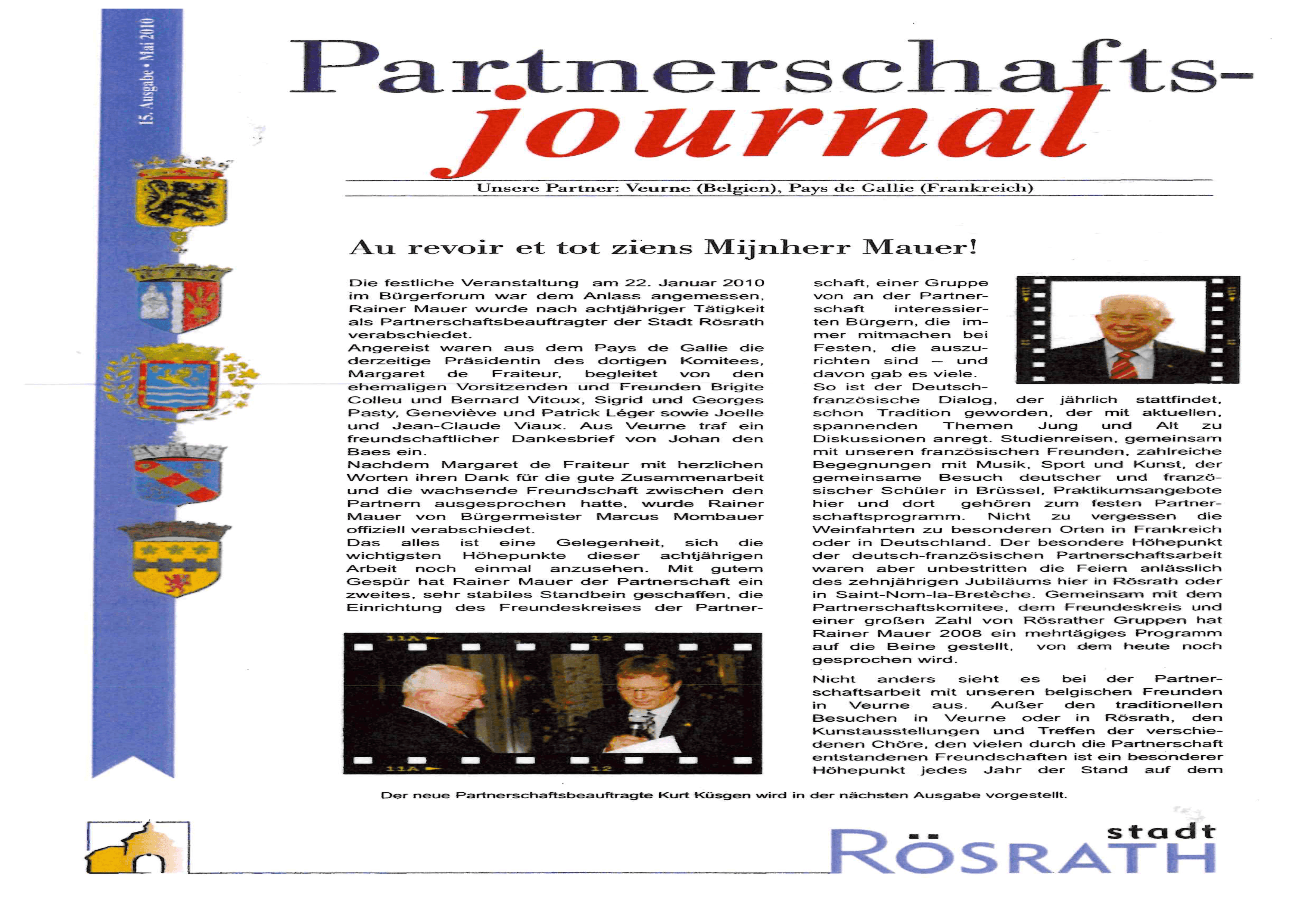 Vorschaubild für den Artikel Partnerschaftsjournal - Ausgabe 15