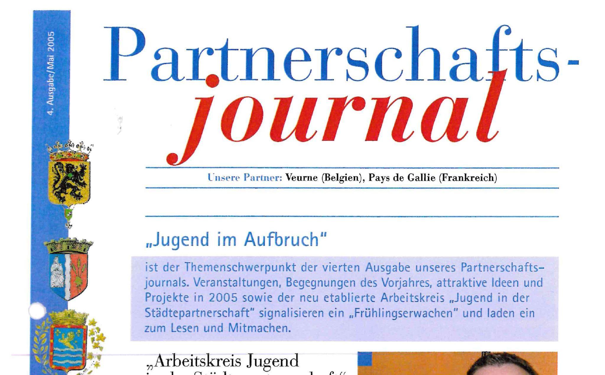 Vorschaubild für den Artikel Partnerschaftsjournal - Ausgabe 4